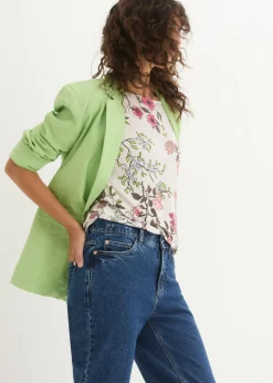 Discount Camiseta con estampado de flores Mujer Camisetas