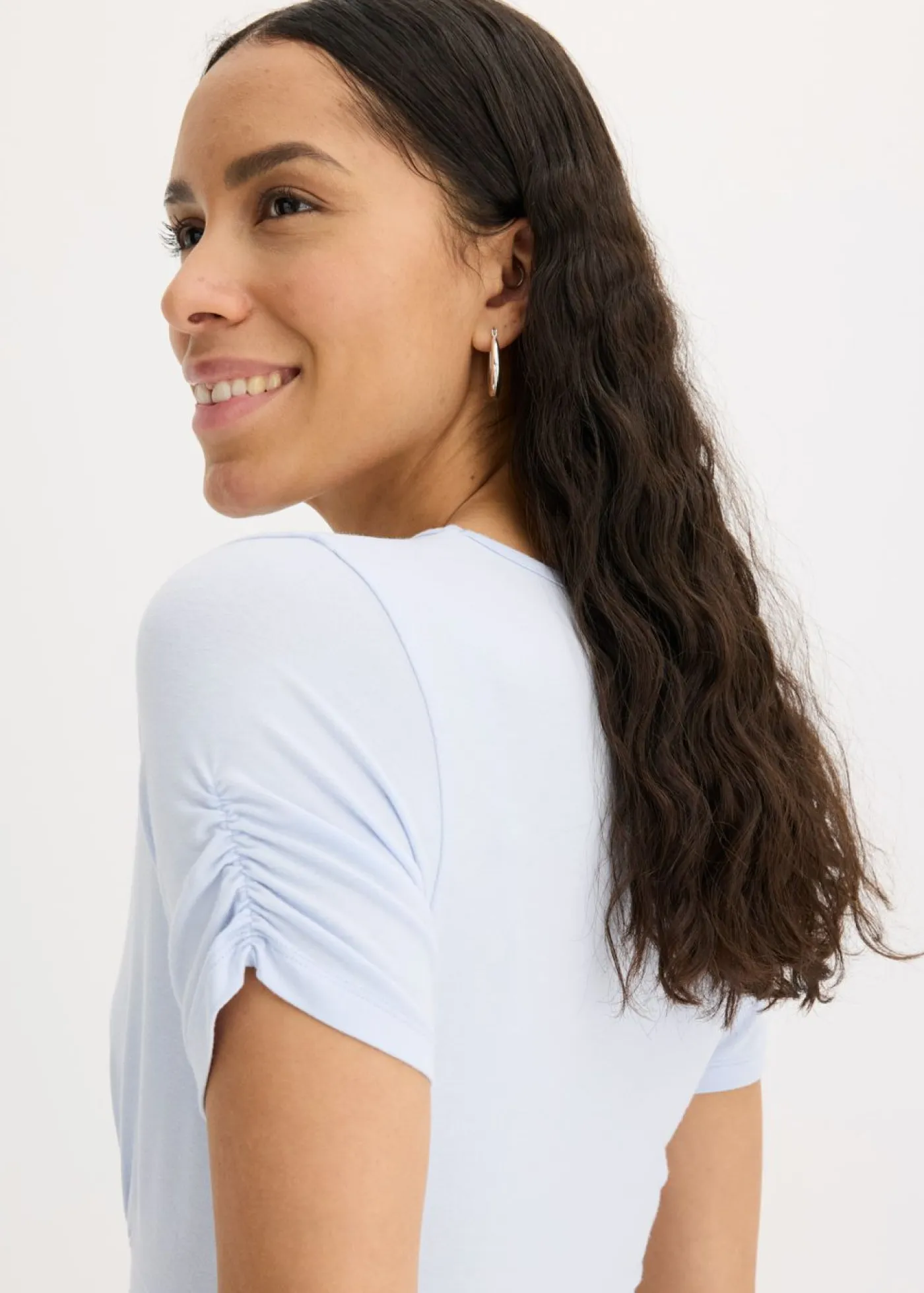 Discount Camiseta con fruncido Mujer Camisetas