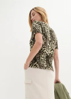 Camiseta con goma elástica Mujer Camisetas