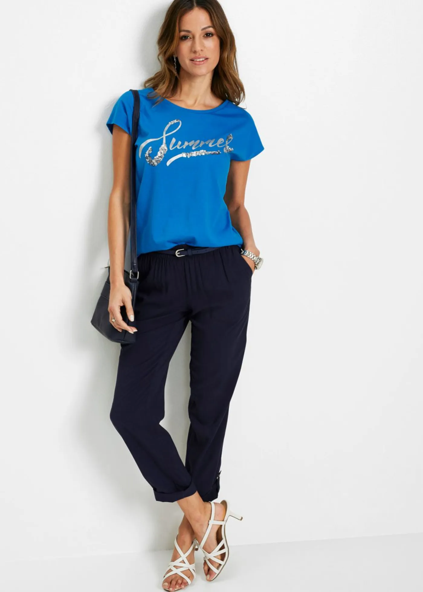 Best Camiseta con lentejuelas Mujer Camisetas