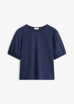 Discount Camiseta con mangas abullonadas Mujer Camisetas|Novedades