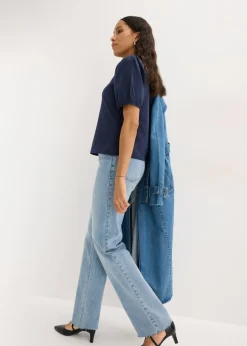 Discount Camiseta con mangas abullonadas Mujer Camisetas|Novedades