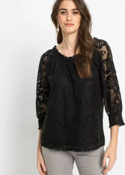 Camiseta con mangas abullonadas Mujer Camisetas