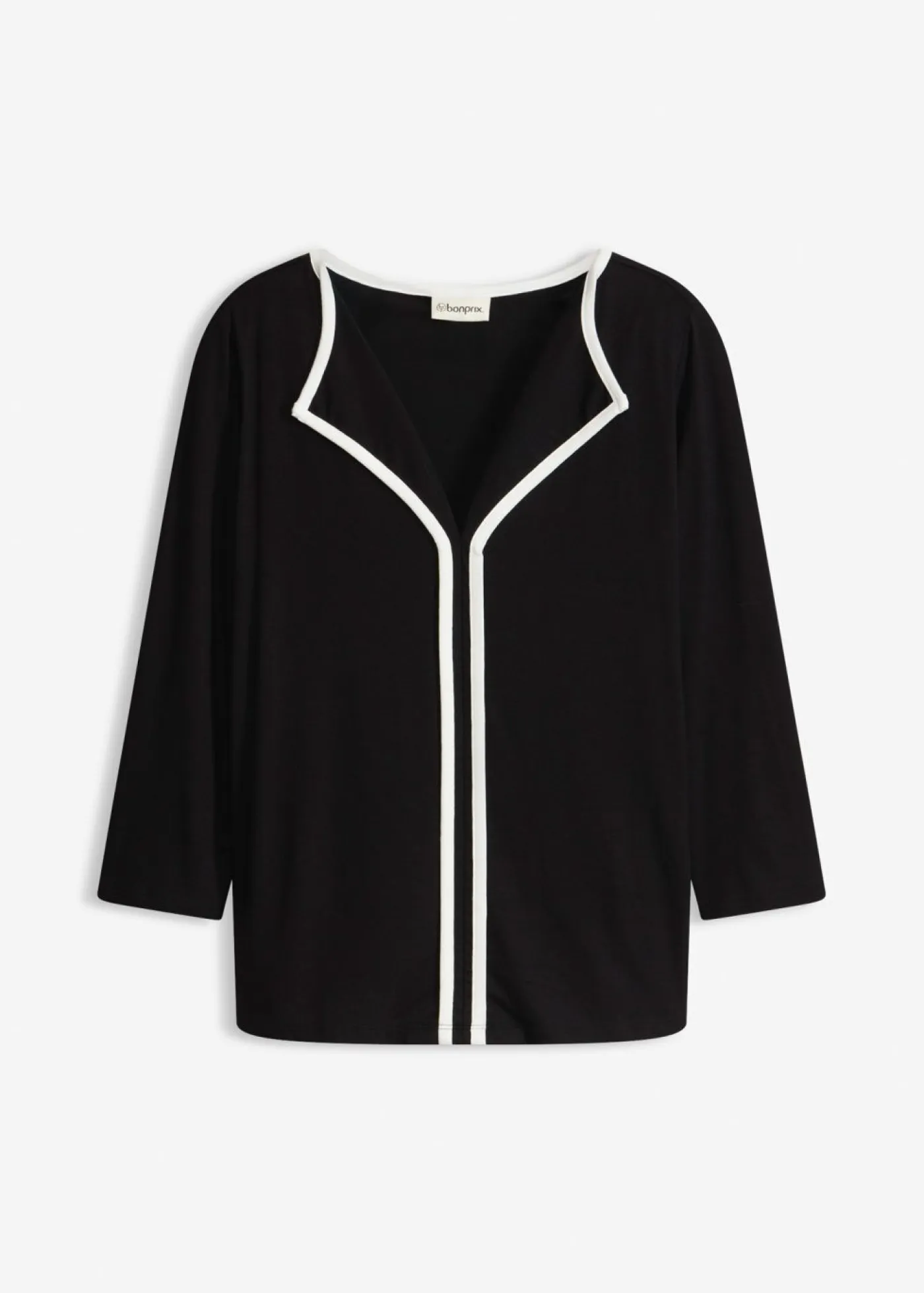 Hot Camiseta con panel en contraste Mujer Camisetas