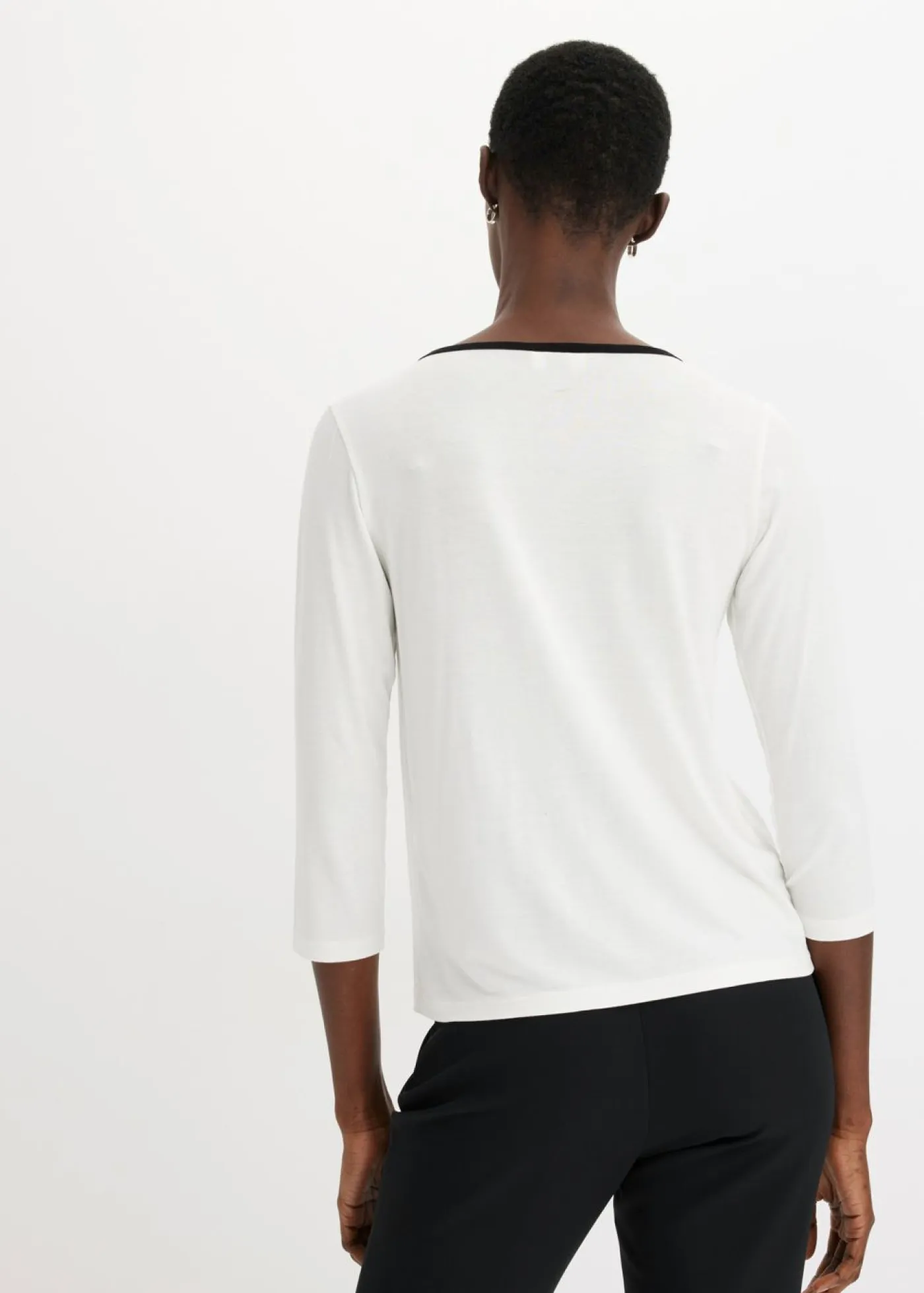 Sale Camiseta con panel en contraste Mujer Camisetas