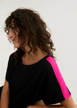 Best Camiseta con rayas de neón Mujer Camisetas