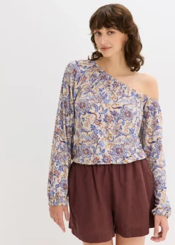 Discount Camiseta con un hombro al descubierto Mujer Camisetas