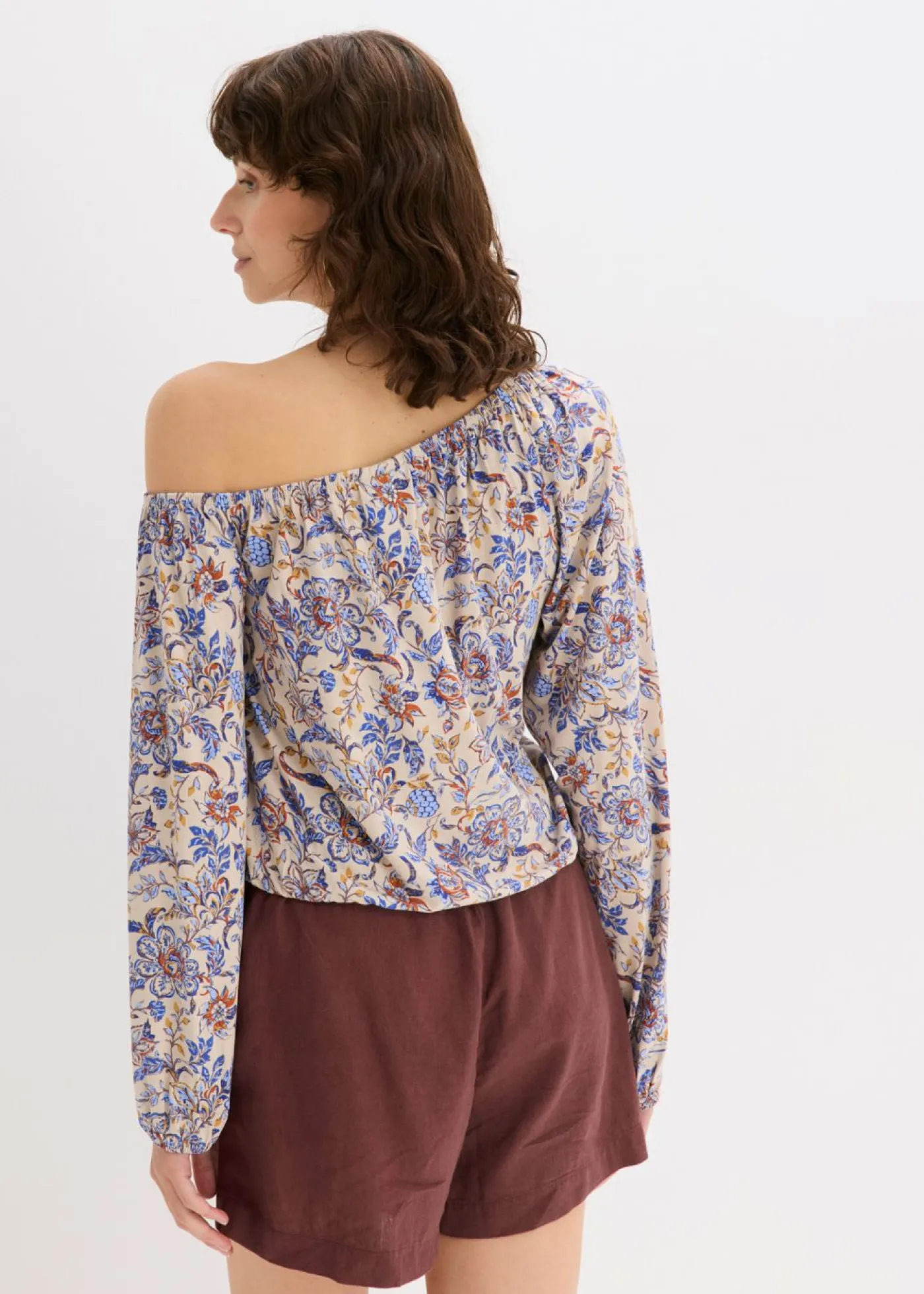Discount Camiseta con un hombro al descubierto Mujer Camisetas