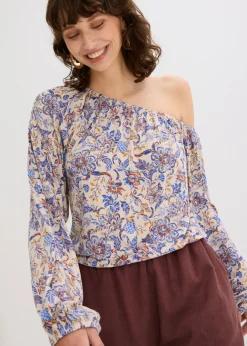 Discount Camiseta con un hombro al descubierto Mujer Camisetas