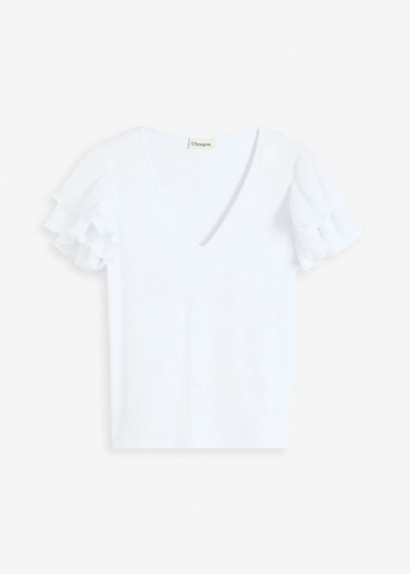 Camiseta con volantes Mujer Camisetas