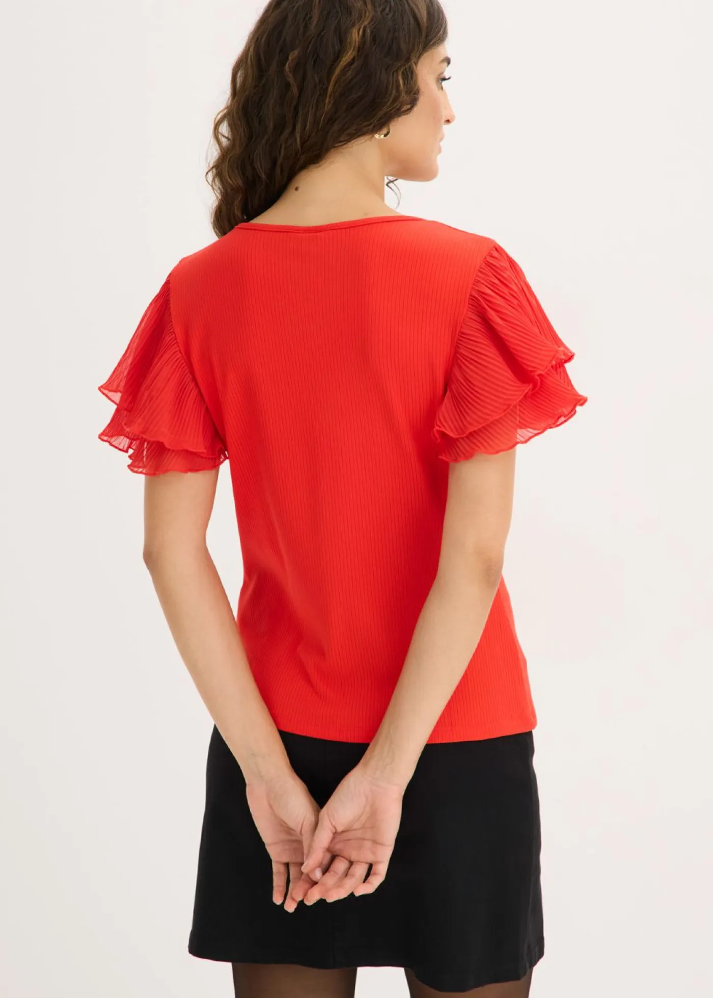 Clearance Camiseta con volantes Mujer Camisetas