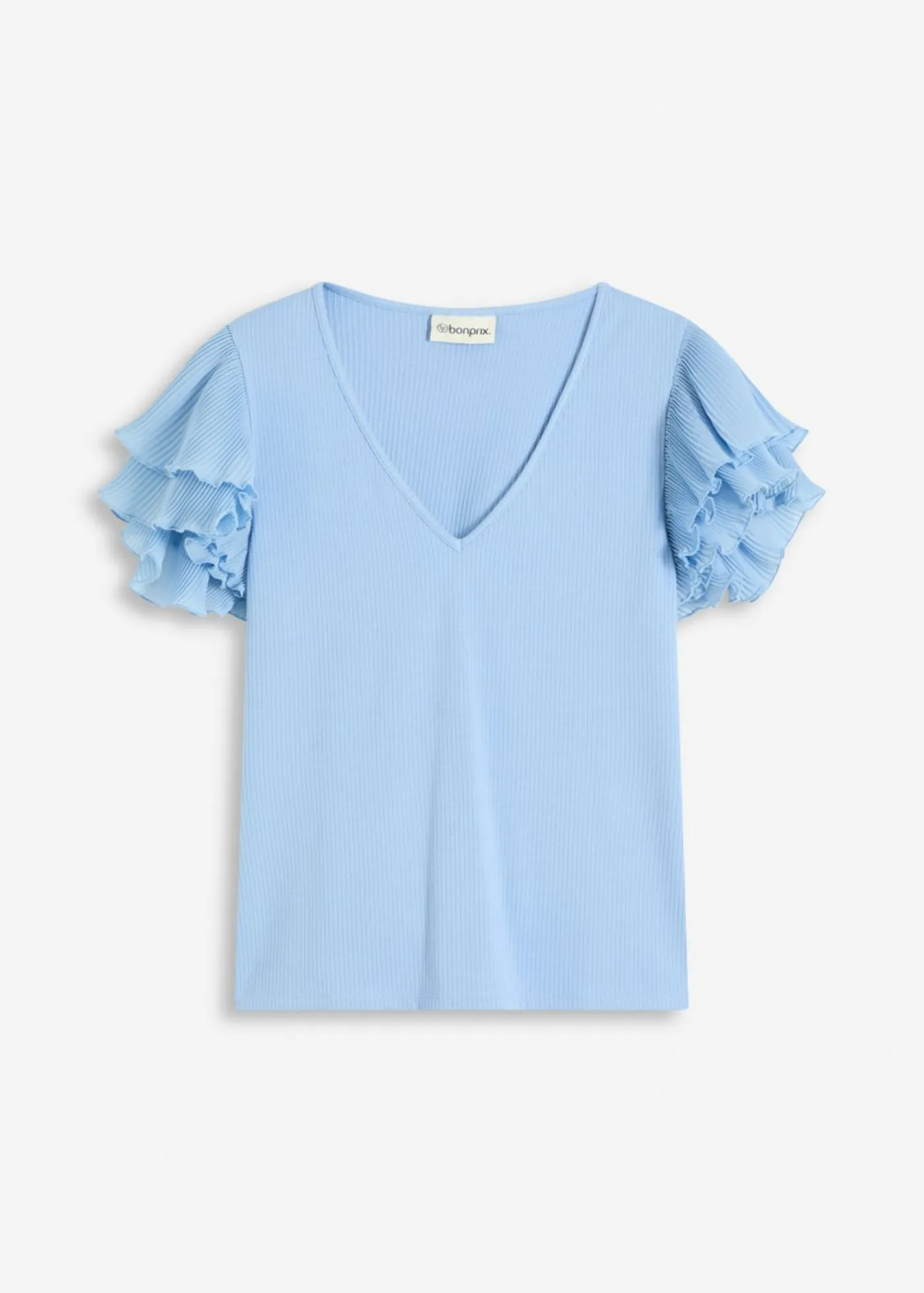 Sale Camiseta con volantes Mujer Camisetas