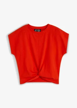 Outlet Camiseta corta de algodón orgánico puro Mujer Camisetas