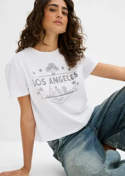 Online Camiseta corta de punto Mujer Camisetas