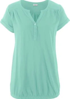 Online Camiseta de algodón con manga corta Mujer Camisetas