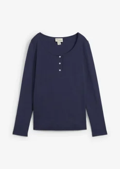 New Camiseta de algodón ecológico puro con cuello redondo Mujer Básicos|Camisetas