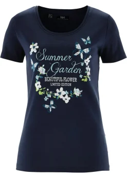 Online Camiseta de algodón, manga corta Mujer Camisetas