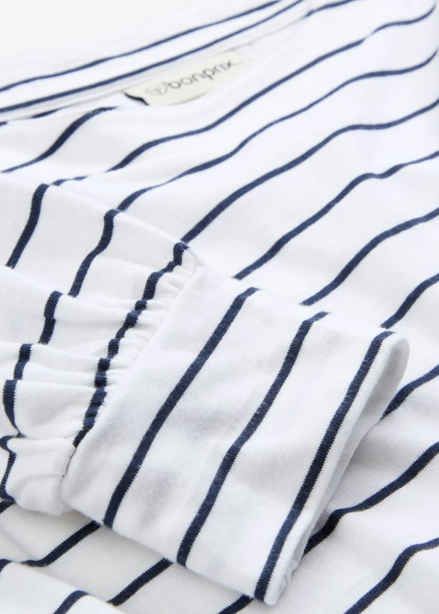 Discount Camiseta de algodón orgánico puro con manga larga Mujer Camisetas