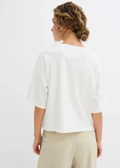 Sale Camiseta de algodón orgánico puro Mujer Esenciales|Camisetas