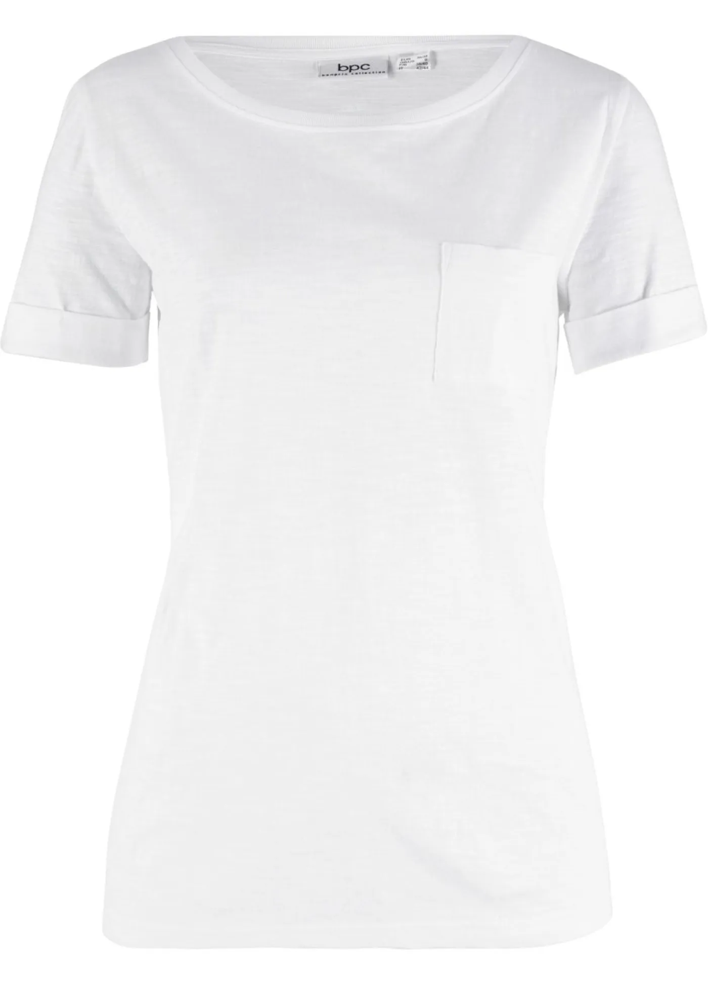 Clearance Camiseta de algodón orgánico puro Mujer Básicos|Camisetas