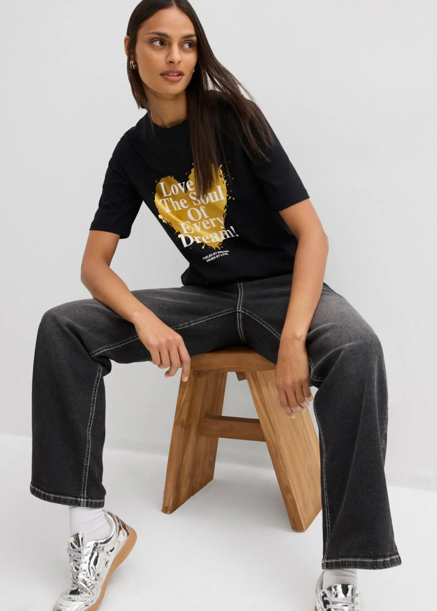 Best Camiseta de algodón orgánico puro Mujer Camisetas