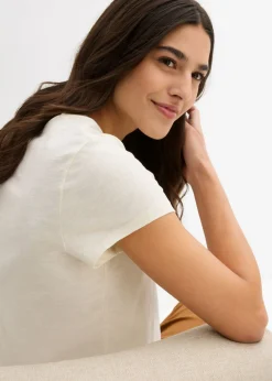 Camiseta de algodón orgánico puro (2 unidades) Mujer Básicos|Camisetas