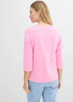 Online Camiseta de algodón orgánico puro y pesado Mujer Básicos|Camisetas