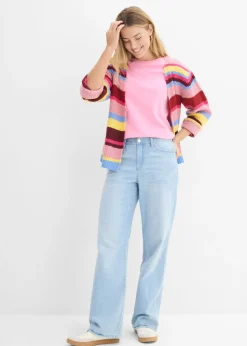 Online Camiseta de algodón orgánico puro y pesado Mujer Básicos|Camisetas