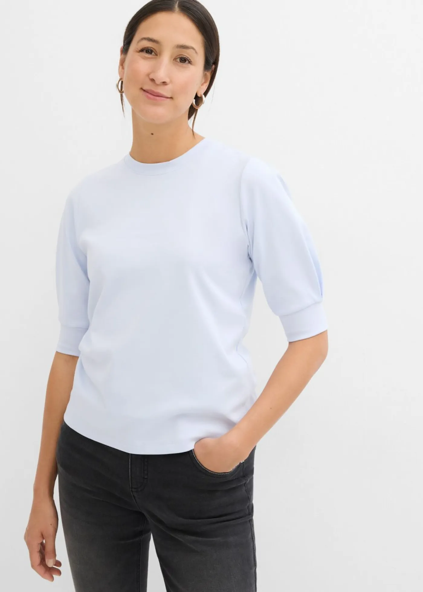 Discount Camiseta de algodón orgánico puro Mujer Camisetas