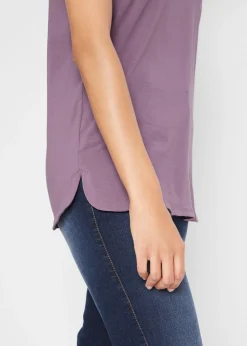 Sale Camiseta de algodón orgánico puro Mujer Básicos|Camisetas