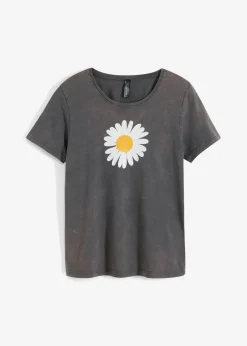 Outlet Camiseta de algodón orgánico puro Mujer Camisetas