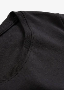 Sale Camiseta de algodón orgánico puro con manga larga Mujer Básicos|Camisetas