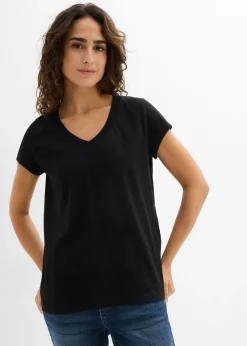 Camiseta de algodón orgánico puro (2 unidades) Mujer Básicos|Camisetas