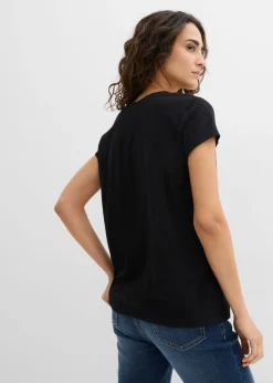 Camiseta de algodón orgánico puro (2 unidades) Mujer Básicos|Camisetas