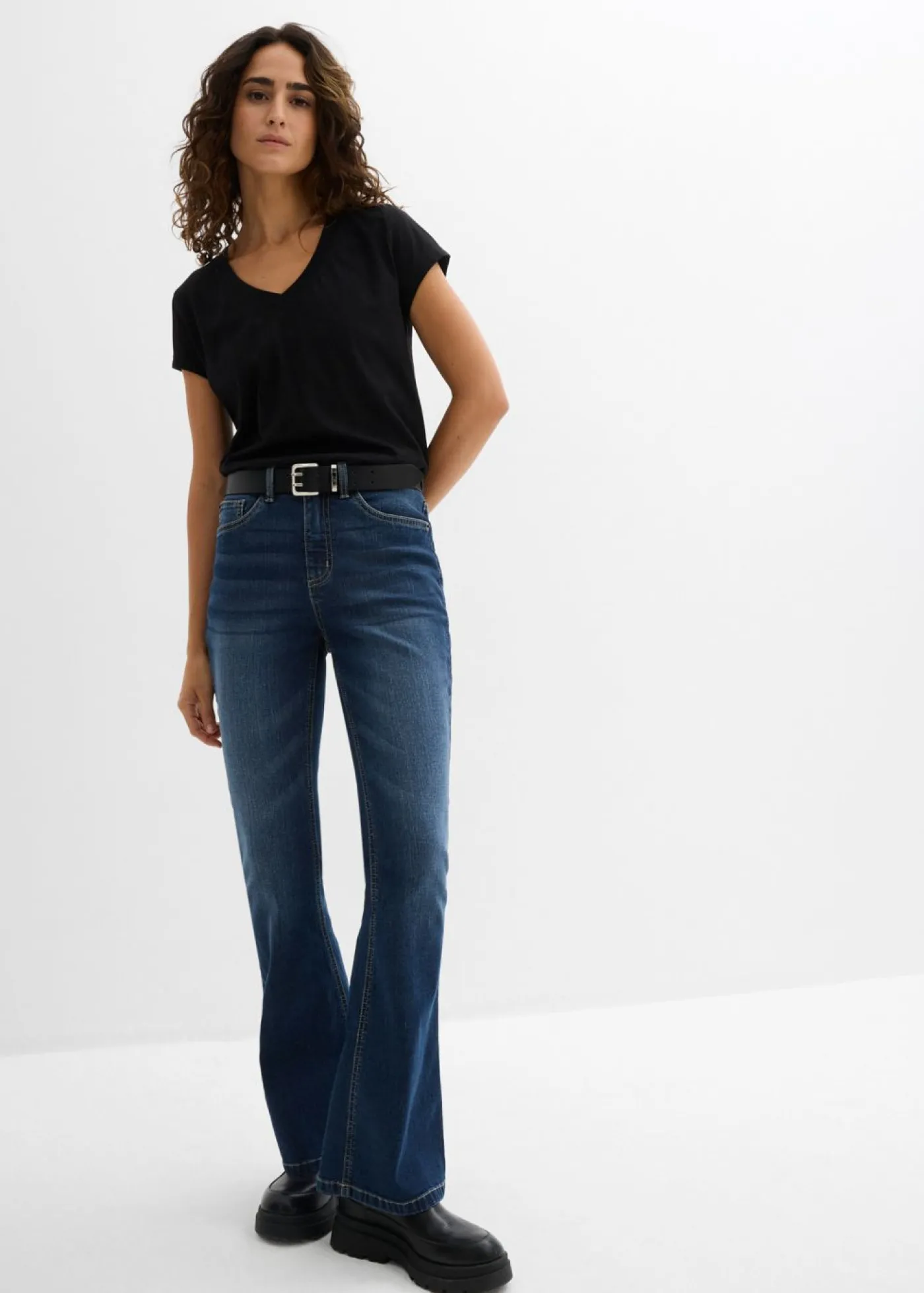 Camiseta de algodón orgánico puro (2 unidades) Mujer Básicos|Camisetas