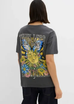 Sale Camiseta de algodón orgánico puro Mujer Camisetas
