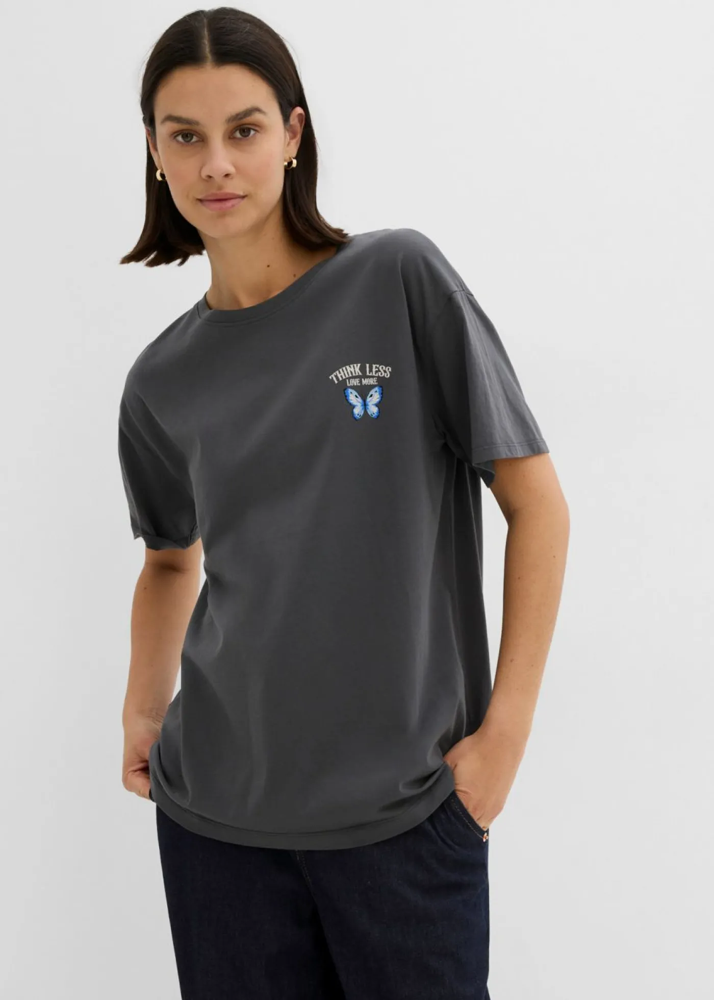 Sale Camiseta de algodón orgánico puro Mujer Camisetas