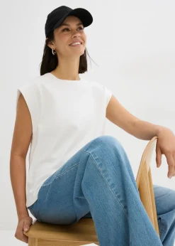 Discount Camiseta de algodón orgánico puro Mujer Camisetas