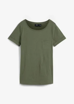 Discount Camiseta de algodón orgánico puro Mujer Básicos|Camisetas
