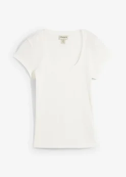 Clearance Camiseta de algodón orgánico puro Mujer Básicos|Camisetas