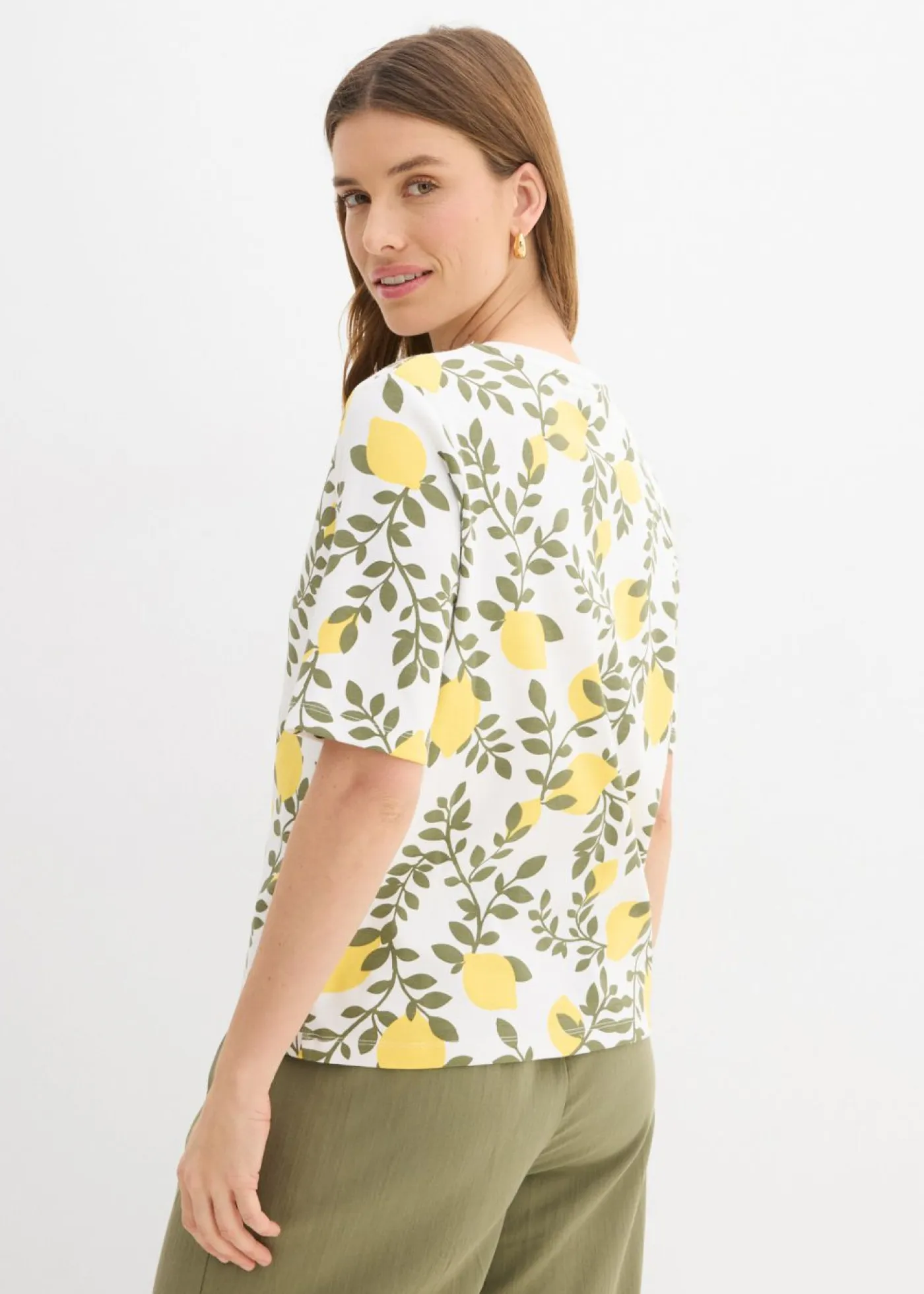 Sale Camiseta de algodón orgánico puro Mujer Camisetas|Novedades