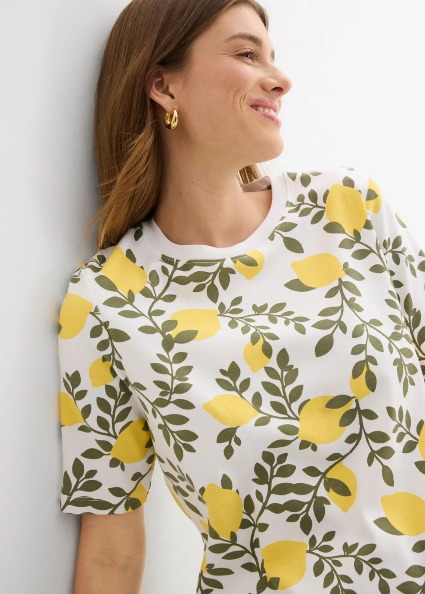 Sale Camiseta de algodón orgánico puro Mujer Camisetas|Novedades