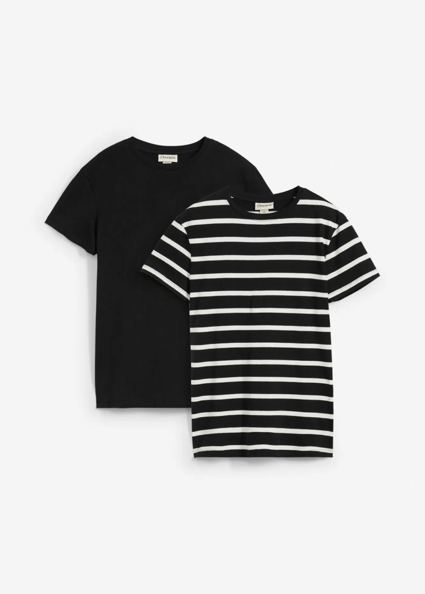 Outlet Camiseta de algodón orgánico puro (2 unidades) Mujer Básicos|Camisetas