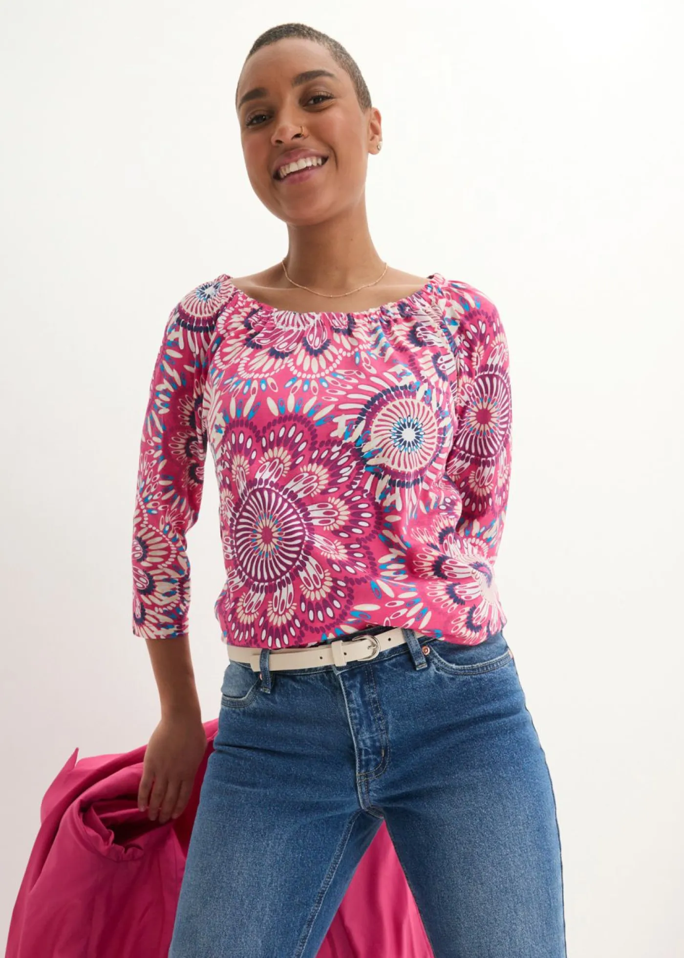 Online Camiseta de algodón orgánico puro Mujer Camisetas