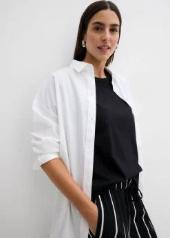 New Camiseta de algodón orgánico puro Mujer Esenciales|Camisetas