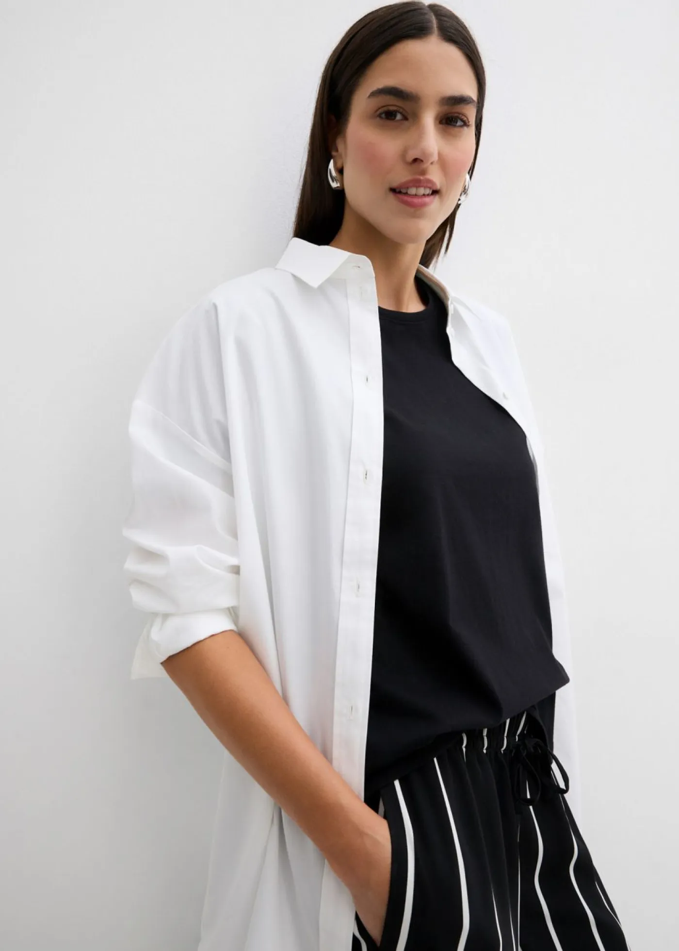 New Camiseta de algodón orgánico puro Mujer Esenciales|Camisetas