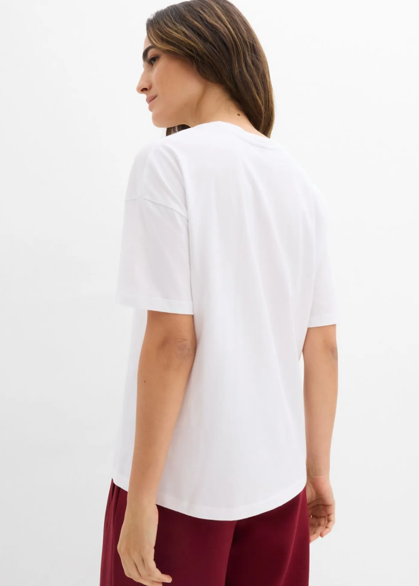Sale Camiseta de algodón orgánico puro Mujer Camisetas