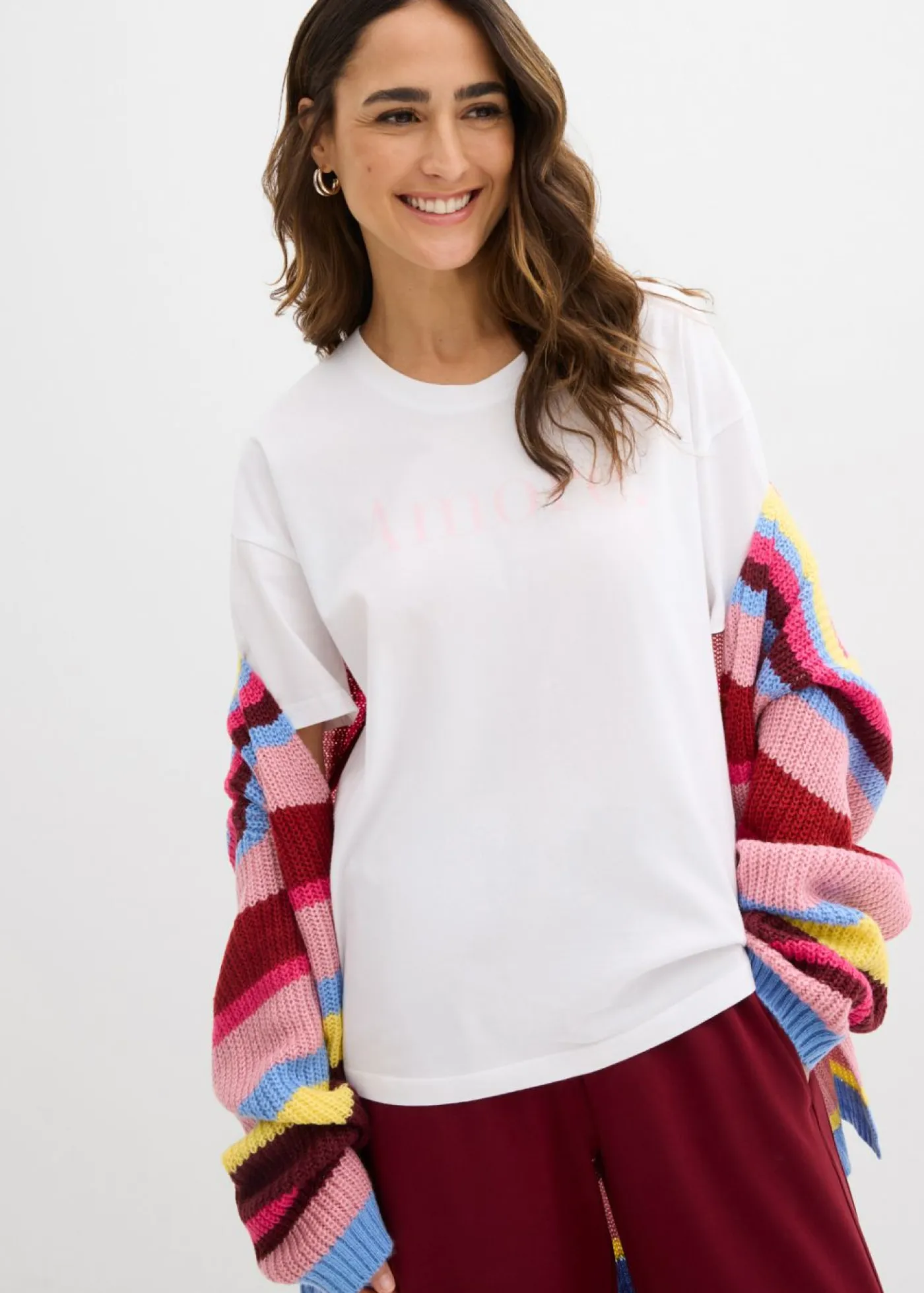 Sale Camiseta de algodón orgánico puro Mujer Camisetas