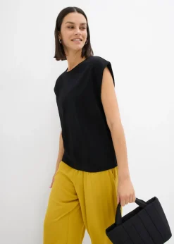 Camiseta de algodón orgánico puro Mujer Camisetas