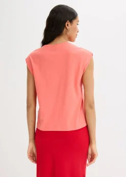 Outlet Camiseta de algodón orgánico puro Mujer Camisetas